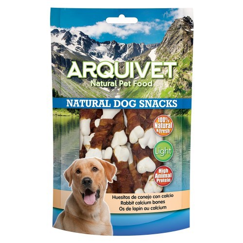 Ossos para cães com sabor de coelho