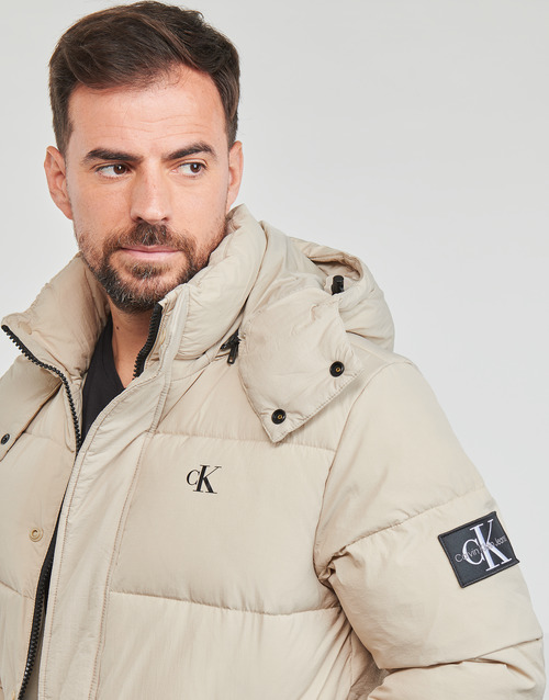 Calvin Klein Jeans - ESSENTIALS NON DOWN LOGO JACKET - Beige