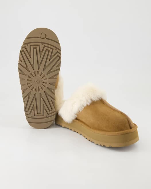 UGG Disquette Hausschuhe in Beige