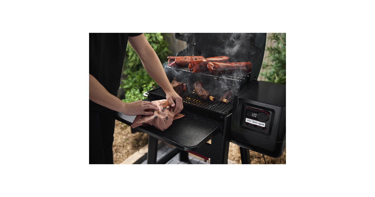WeberSmoque pelletsmoker  (Zwart)