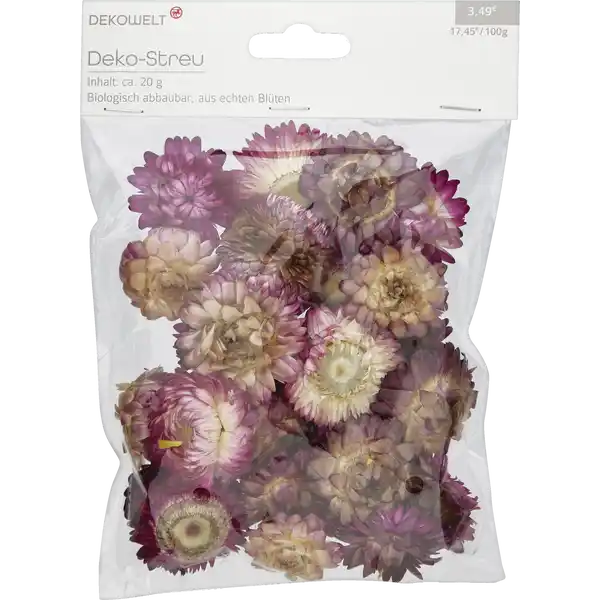 DEKO-STREU BLÜTEN GELB