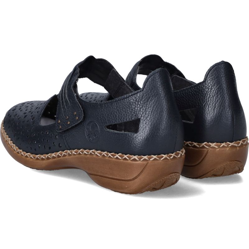 Rieker Sandalen Blauw Dames