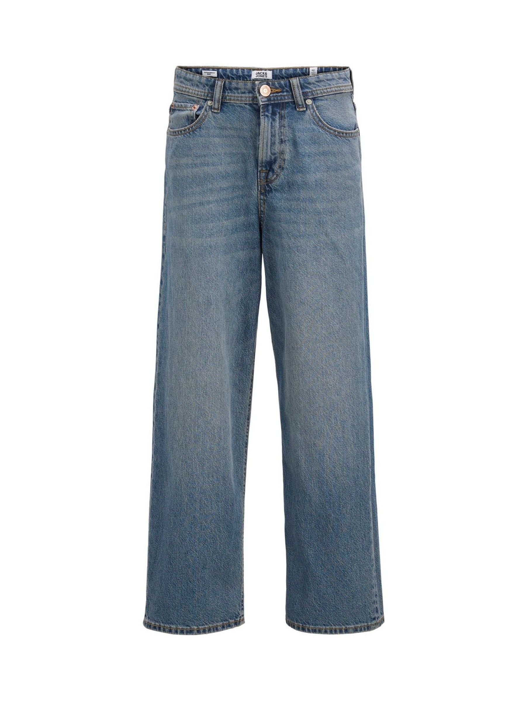 JACK & JONES Junior Blue Ron Extra Baggy Fit Jeans