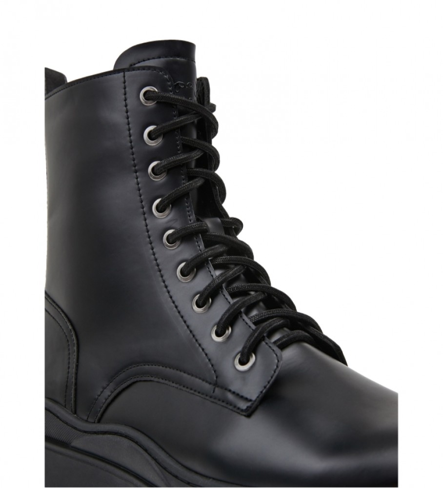 Bota Pepe Jeans Soda Track para homem, preta