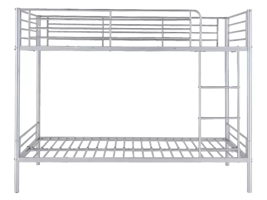 Lits superposés DUOTIS II - 2 x 90 x 190 cm - Argent