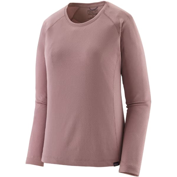 T-shirt thermique PATAGONIA W'S CAP MW CREW STORMY MAUVE