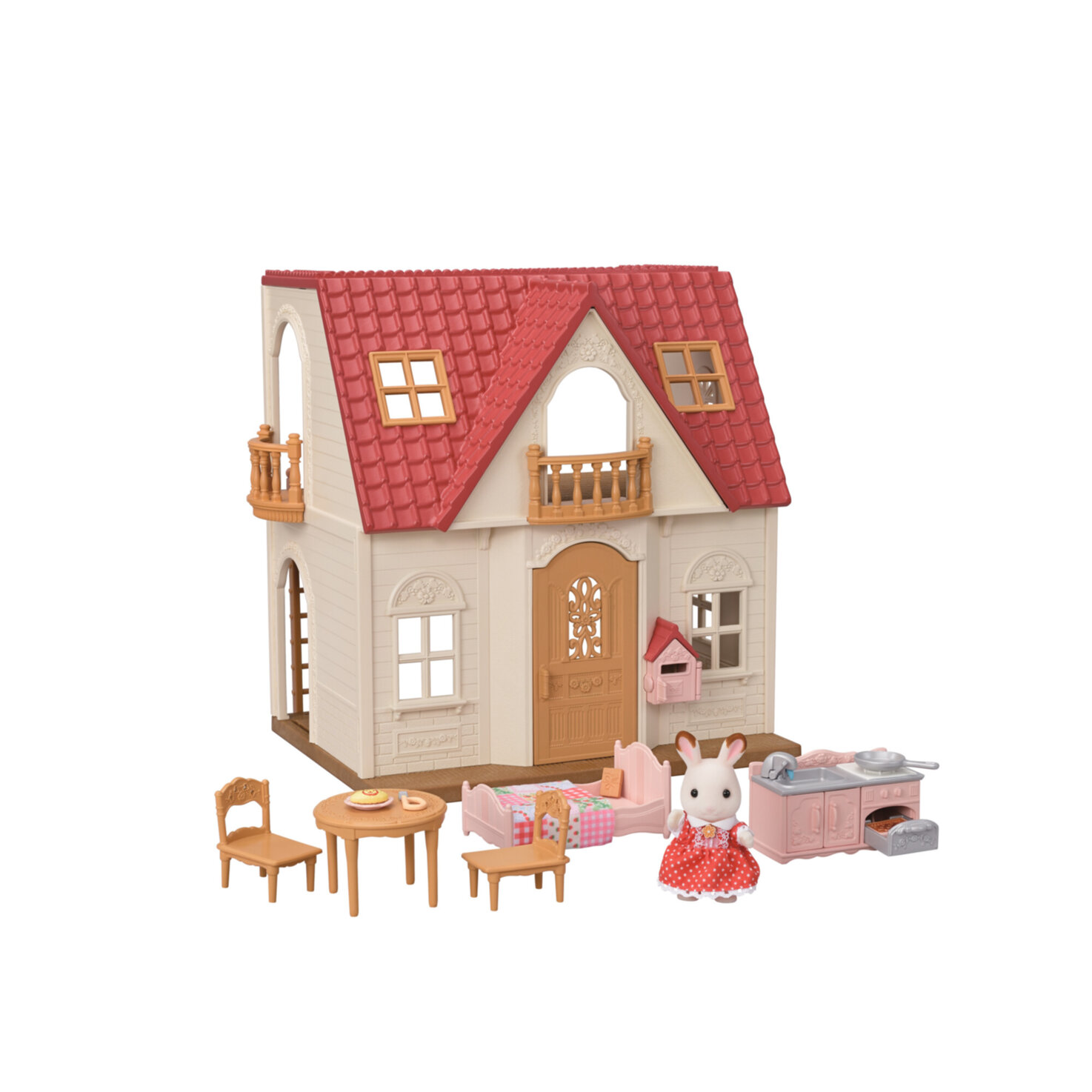 Sylvanan Families Starter Home Puppenhaus (Mehrfar