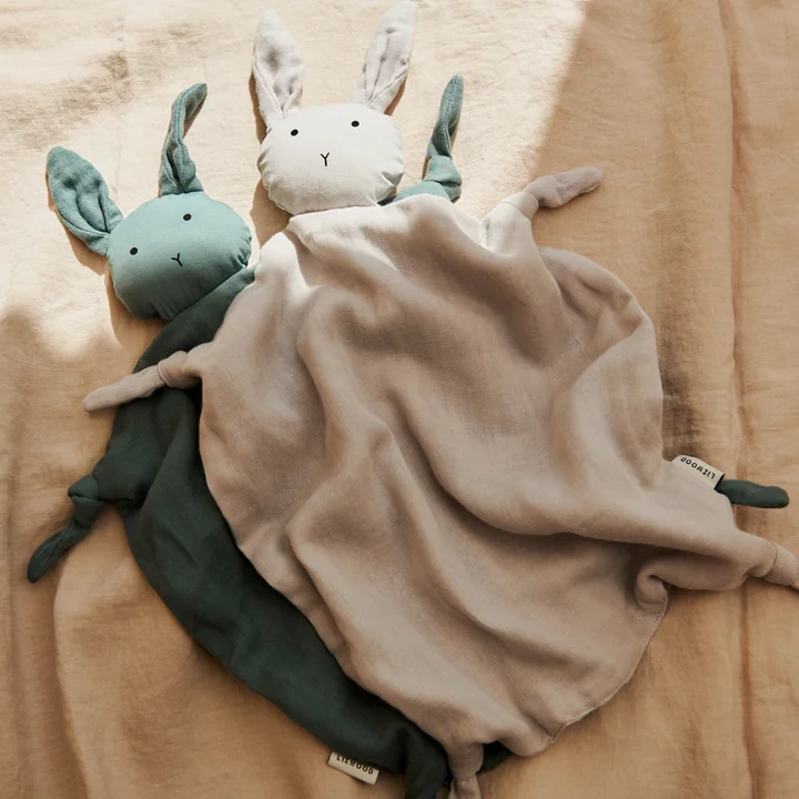 LIEWOOD - Agnete Kuscheltuch, Hase / tuscany rose