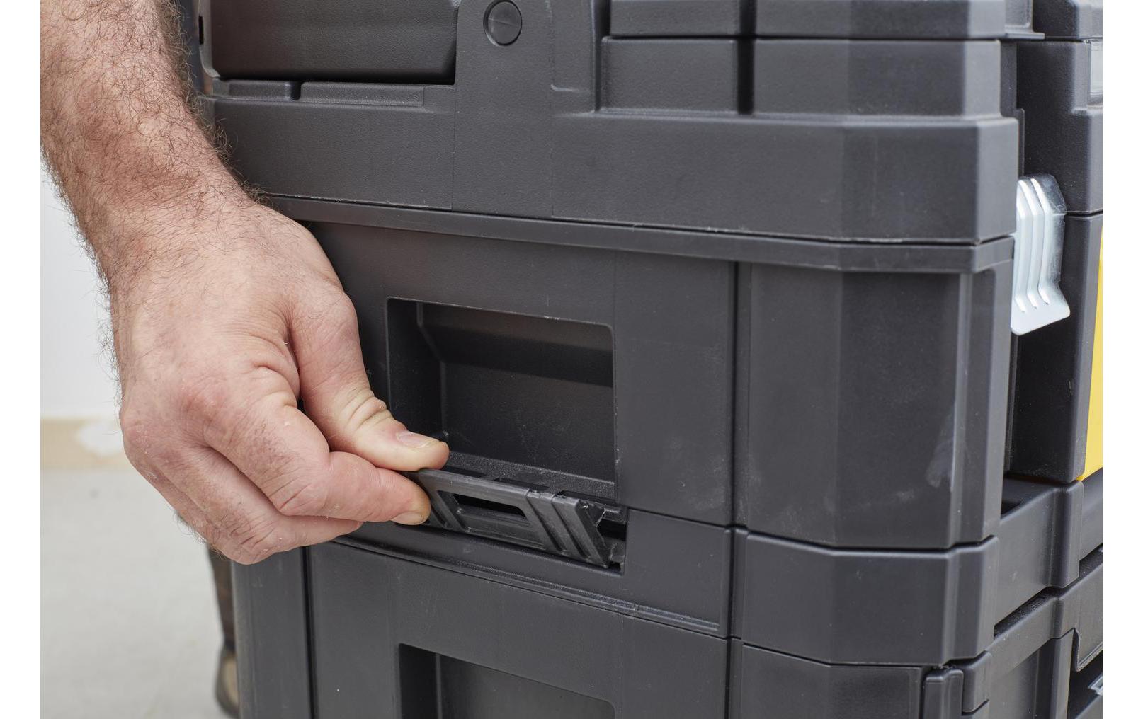 Systemkoffer TSTAK I -teiligTSTAK I mit Schaumstoffeinlage und Organizer