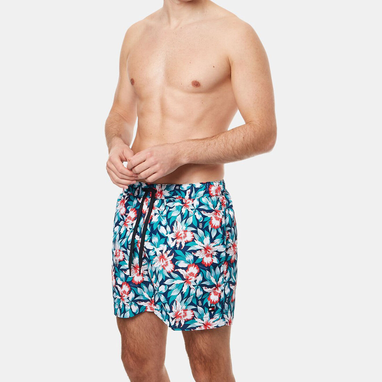 Tommy Hilfiger Short de bain imprimé bleu