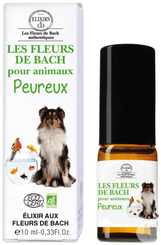 Elixirs&Co Animaux Peureux Élixir Aux Fleurs De Bach Spray 10ml