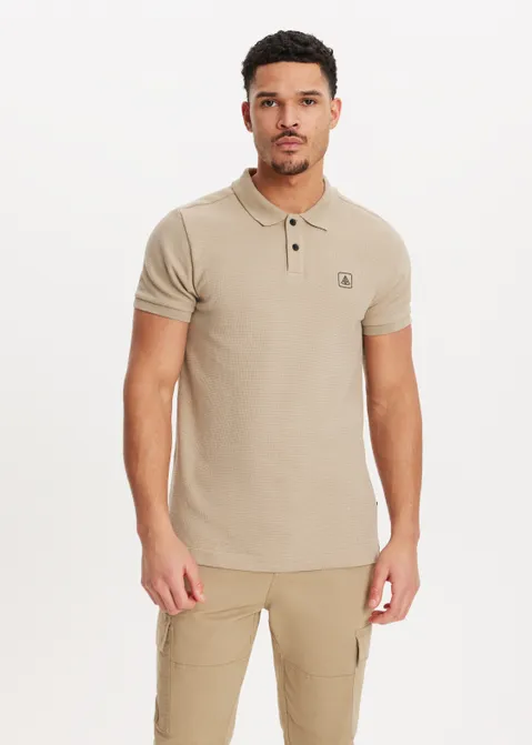 Polo waffle zand (ZND.M)