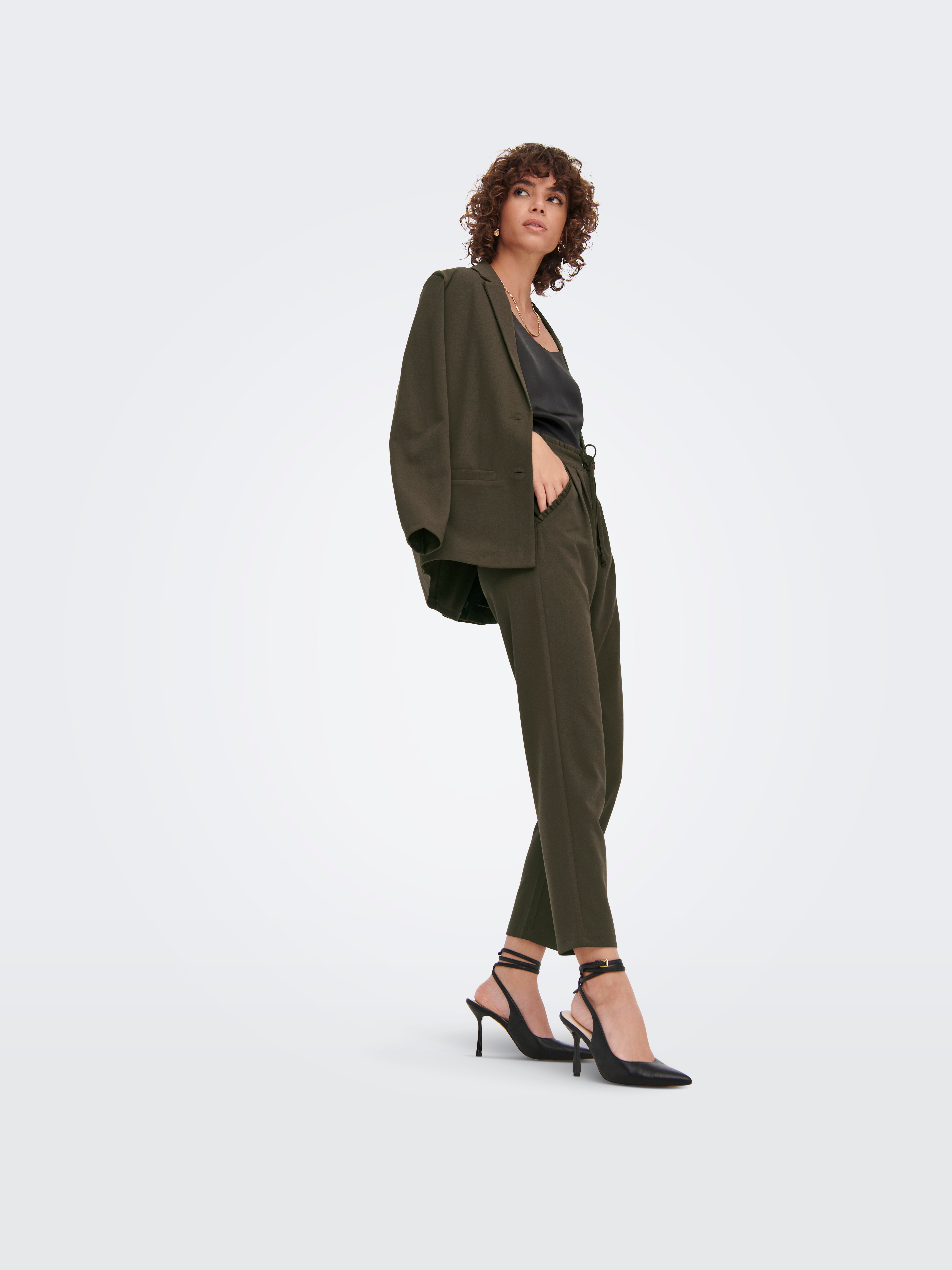 JDYLOUISVILLE Blazer Chocolate Brown
