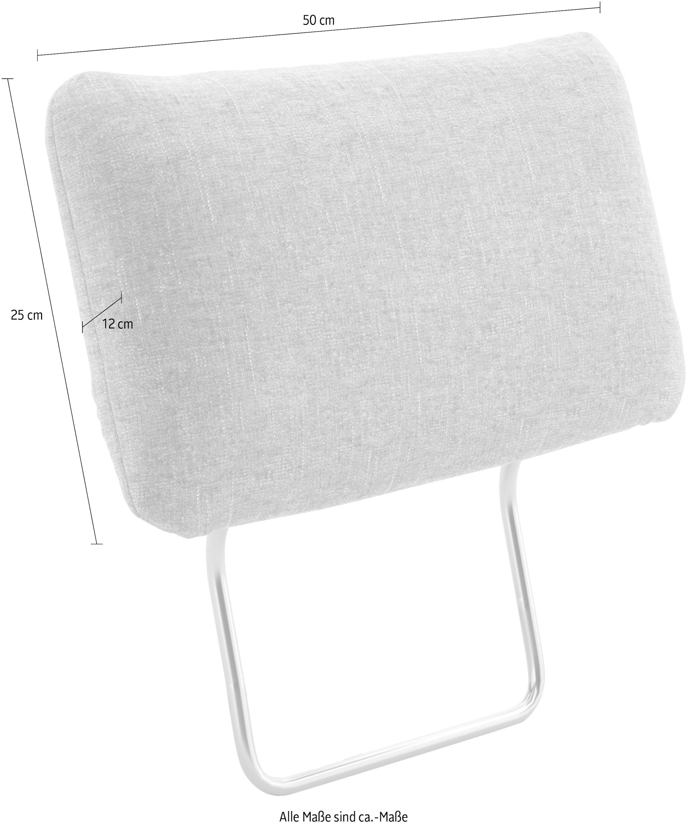 sit&more Kopfstütze »Moreno, B: 50 cm« Set: 2 Stück, passend zur Serie