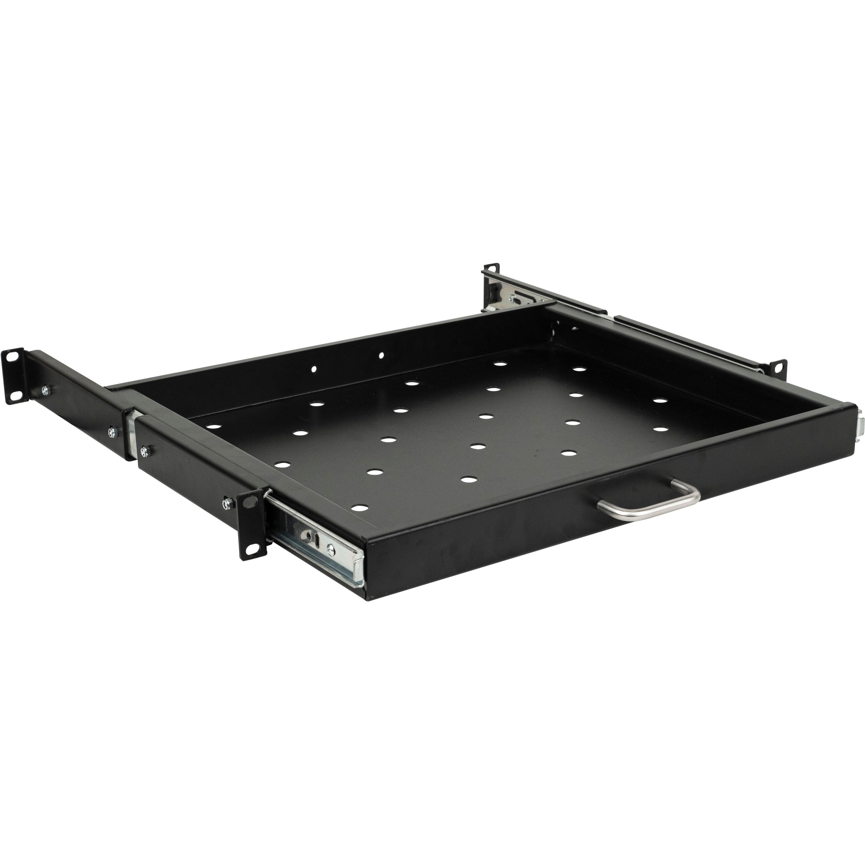 Showgear Sliding Rack Mount Shelf 1U 19 inch lade
