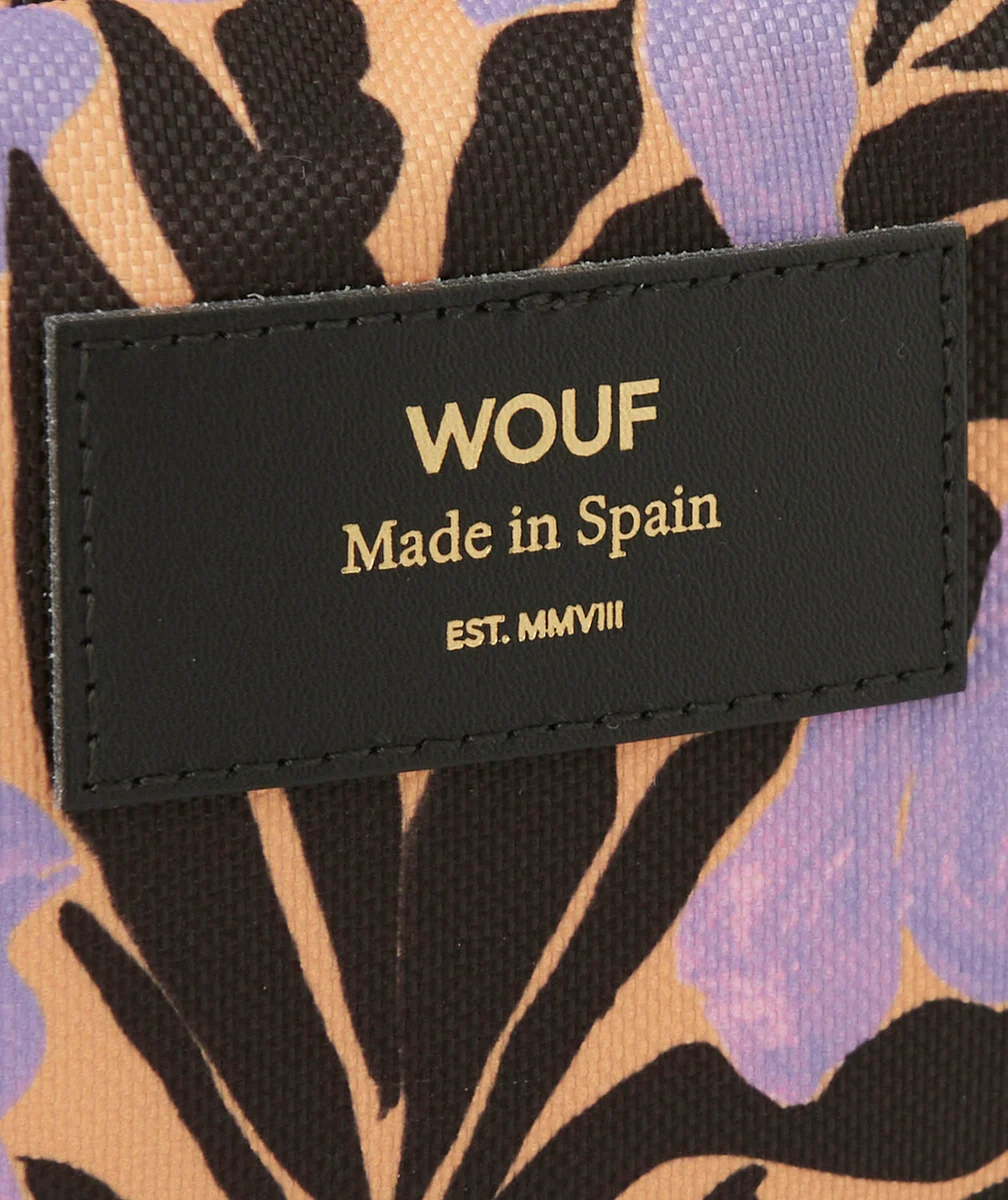 WOUFTROUSSE IMPRIMÉE FEUILLAGES 21 x 12 x 10 CM