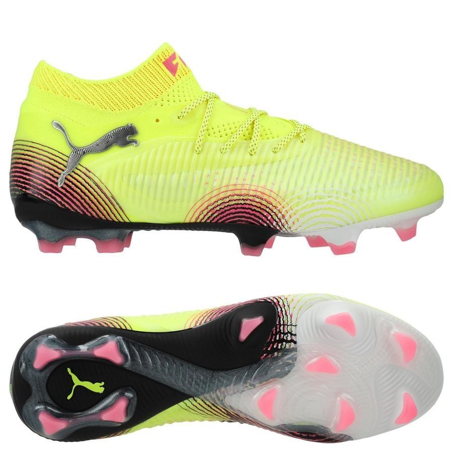 PUMA Future 8 Ultimate FG Audacity - Jaune/Noir/Sun Struck Femme