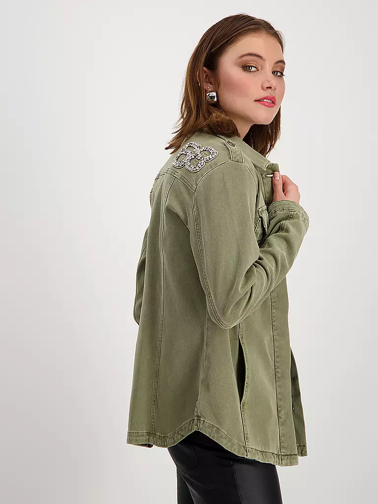 MONARI Overshirt grün