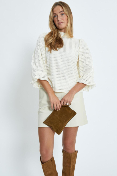 Minus ecru dames blouse
