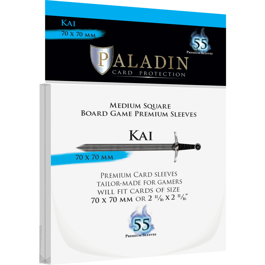 Pochettes Paladin - Kai Medium Square - 70 x 70 mm - 55p