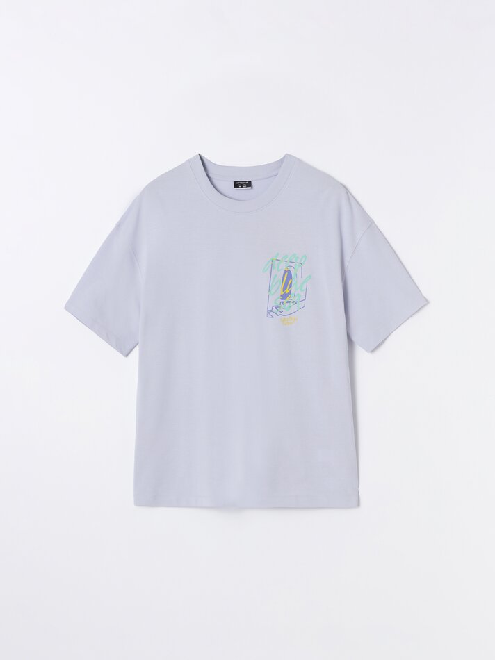 Camiseta Piqué Frente e Costas - Malva