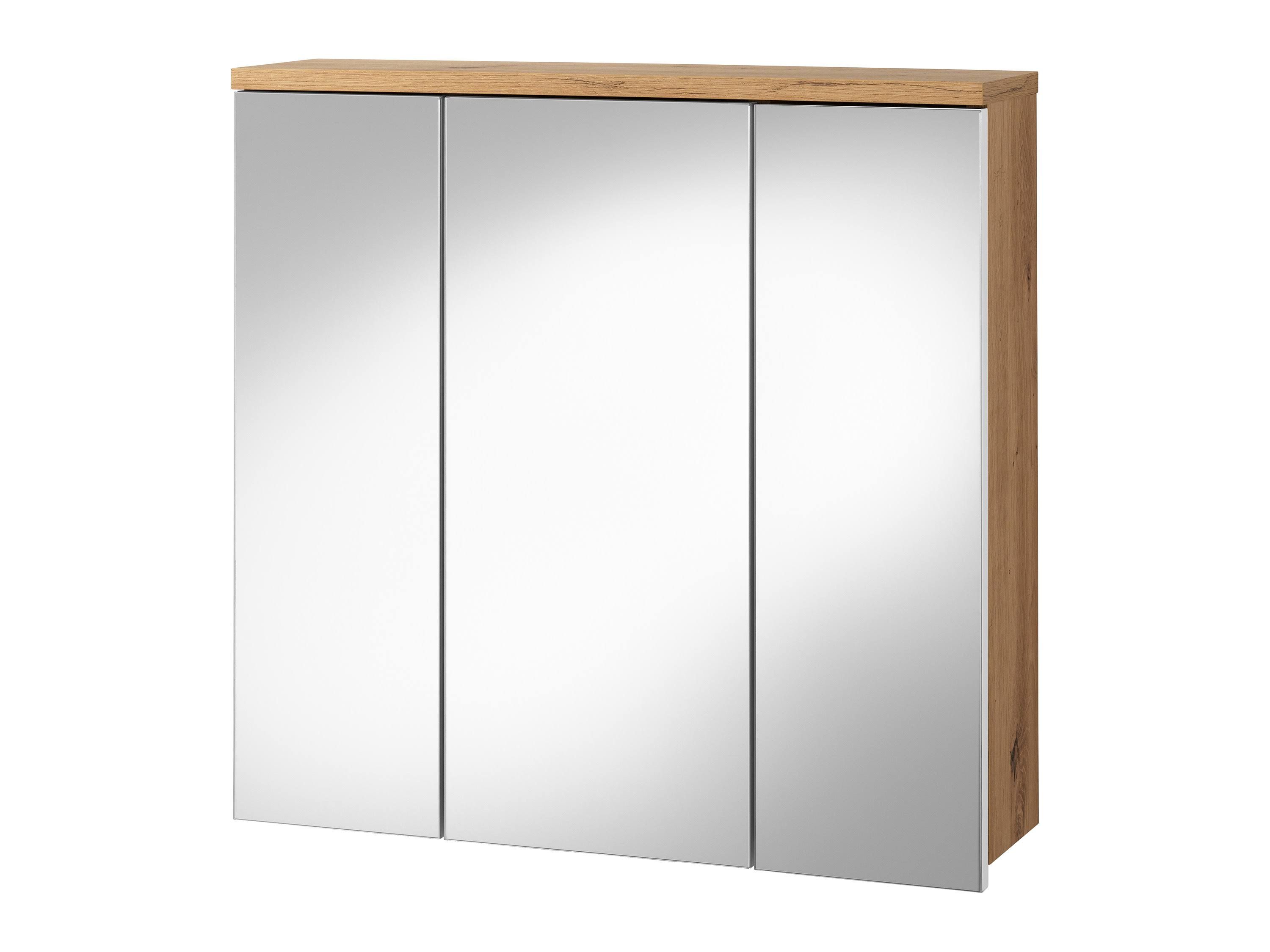 Armoire à miroir « Palermo », 3 portes à miroir Livarno home - Armoires de toilette