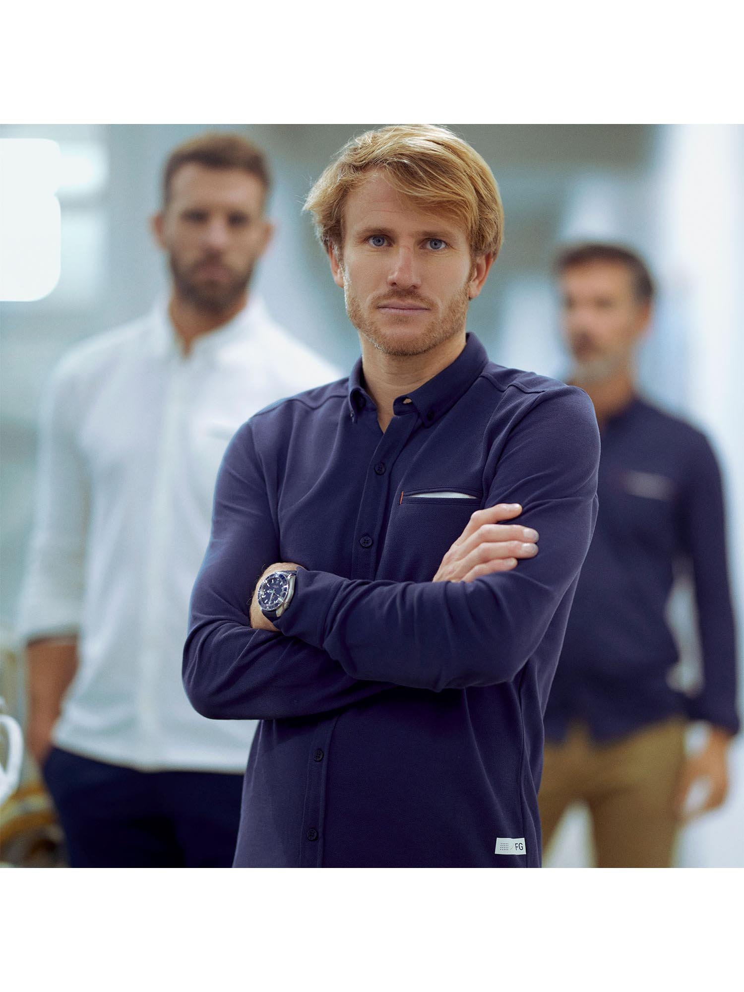 Chemise Coton Biologique Bleu marine