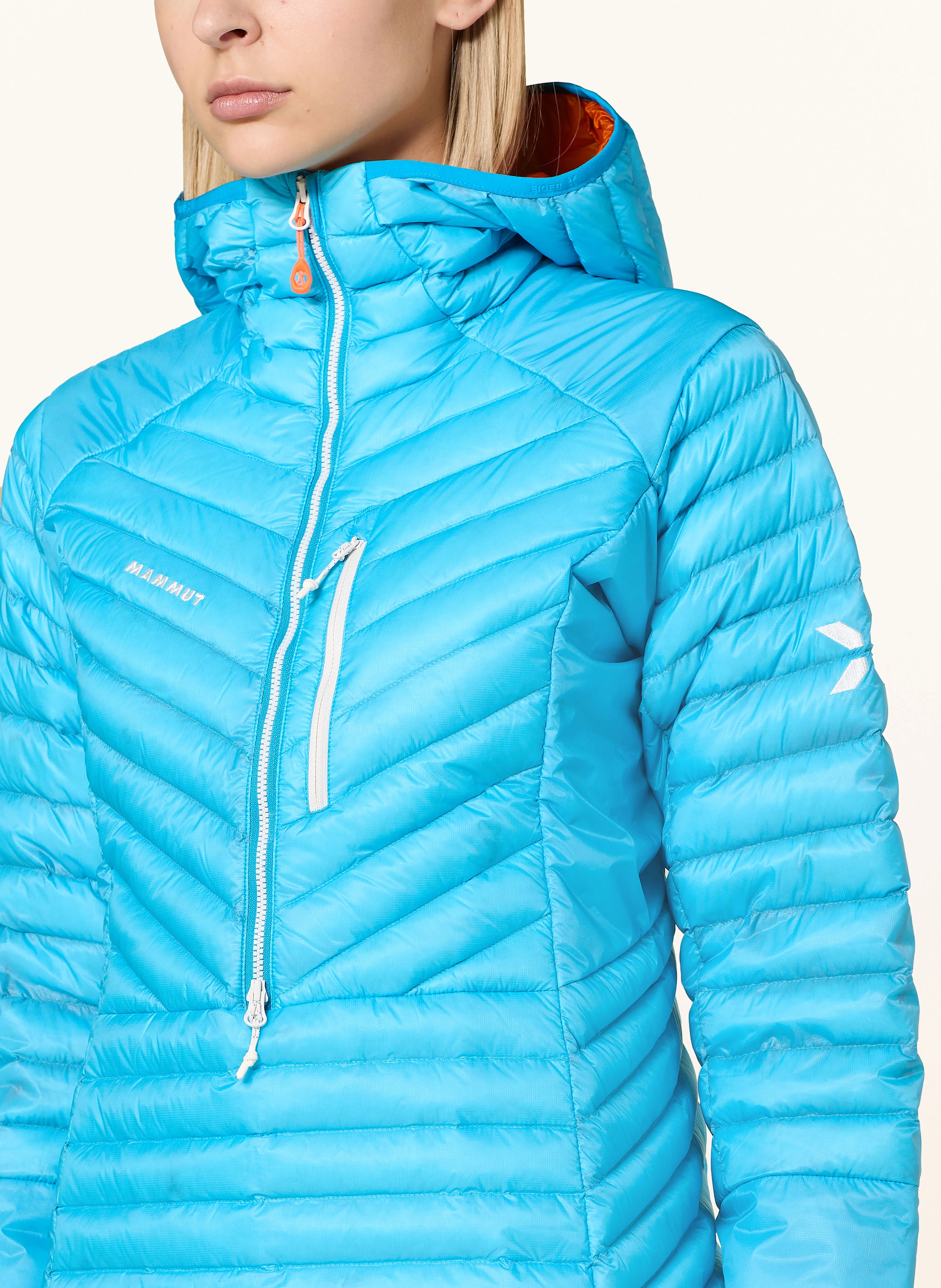 MAMMUT Lightweight-Daunenjacke EIGER SPEED IN HALF ZIP HOODIE