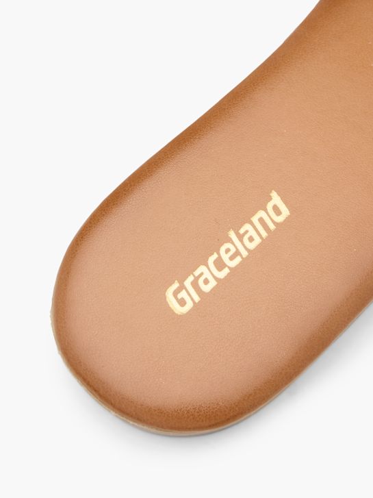 Graceland Pantolette Gelb