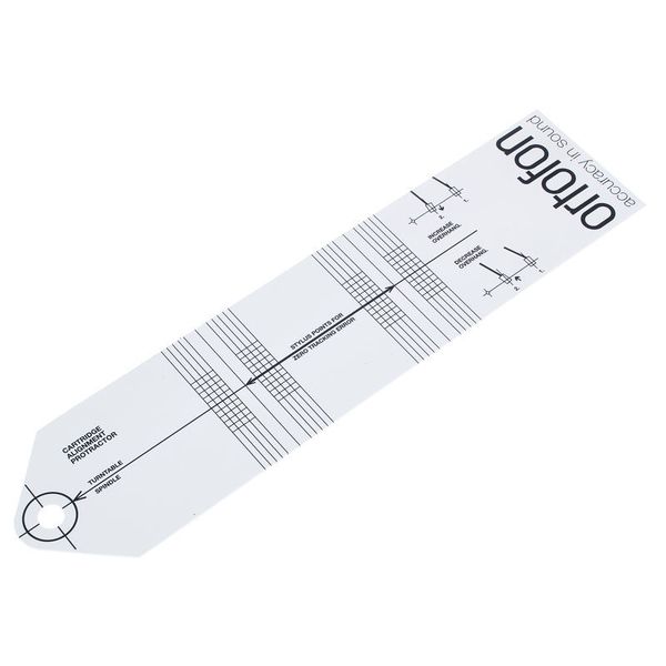 Ortofon Cartridge Alignment Protractor