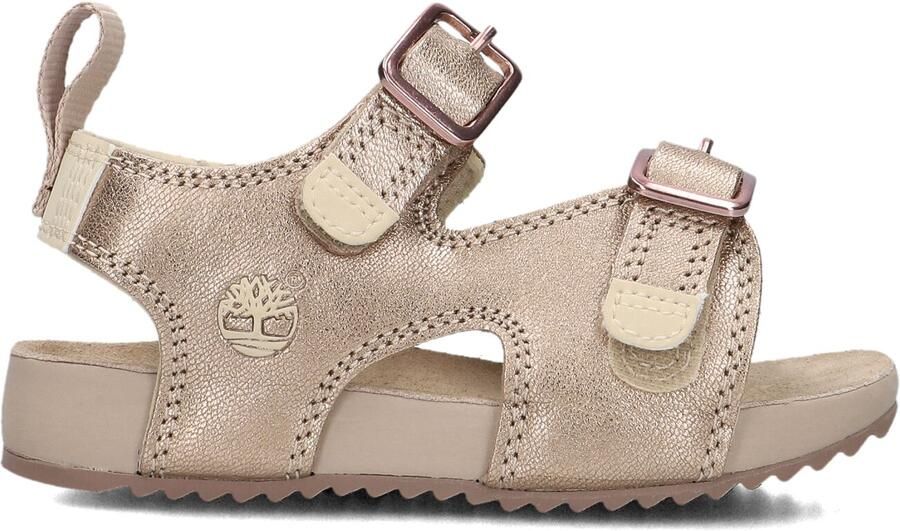 TIMBERLAND Gouden Sandalen Castle Island Backstrap