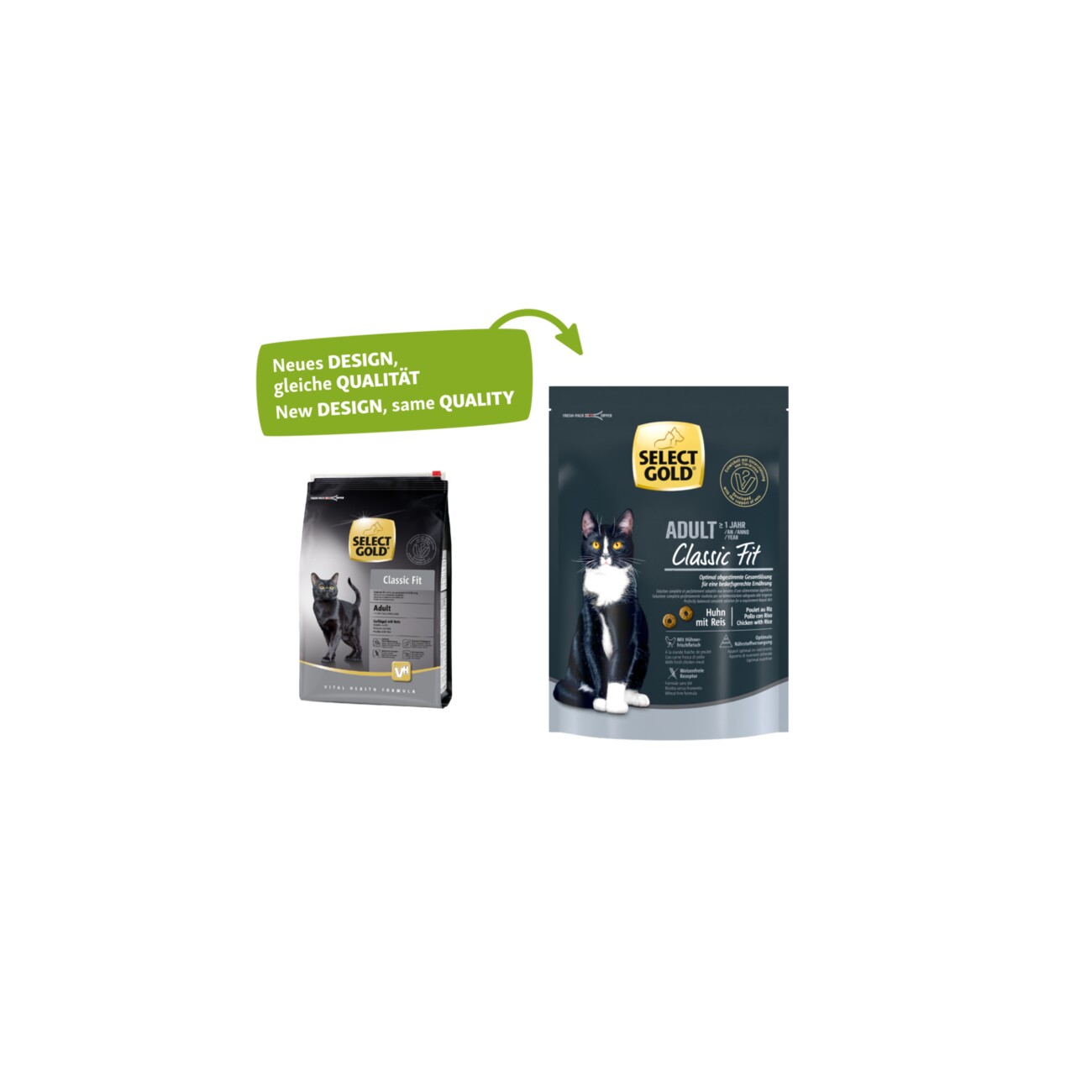 SELECT GOLD Classic Fit Adult Huhn 300 g