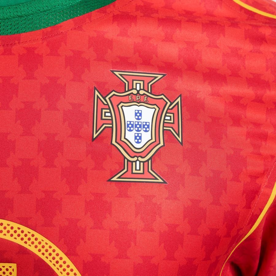 Portugal Maillot Domicile EURO 2004 FIGO 7 Reissue