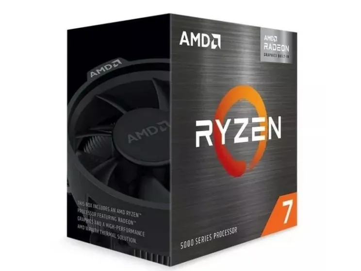 AMD | Ryzen™  7 5700G - 3.8 GHz - 8 kerner - 16 tråde - 16 MB cache - Socket AM4 - Box
