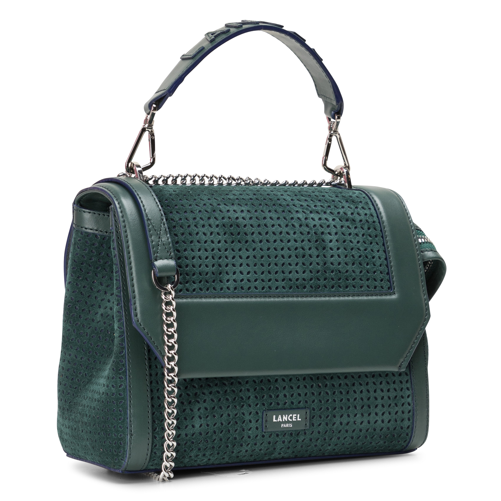 NINON M - Sac bandoulière en cuir | Vert