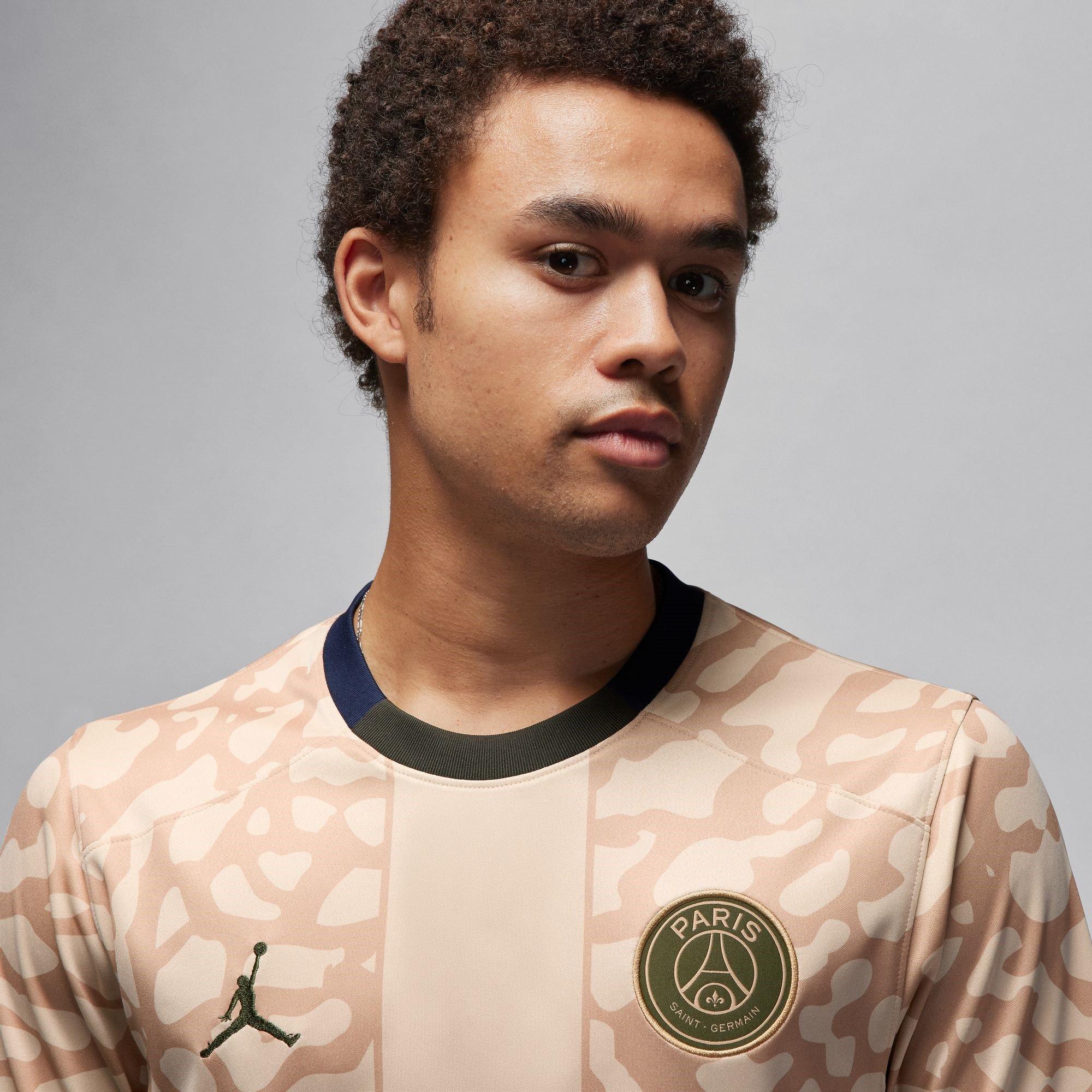 Nike Paris Saint Germain x Jordan Fourth Vapor Match Shirt 2023 2024 Adults