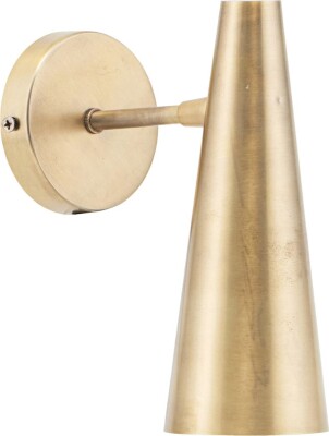 House Doctor - Væglampe - Precise - Messing - H 21 CM