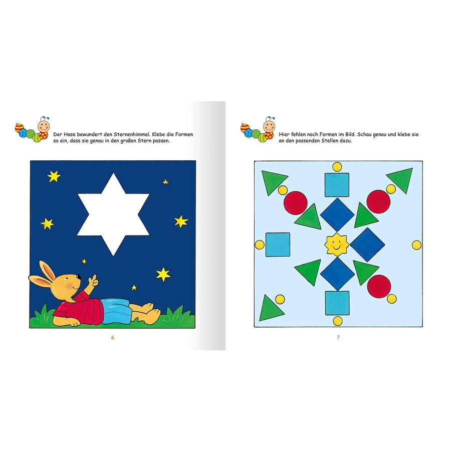 arsEdition Lernraupe Erstes Stickerheft - Logisches Denken