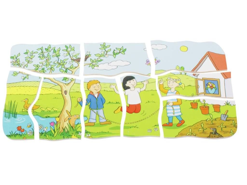 Beleduc Lagen-Puzzle 4 Jahreszeiten