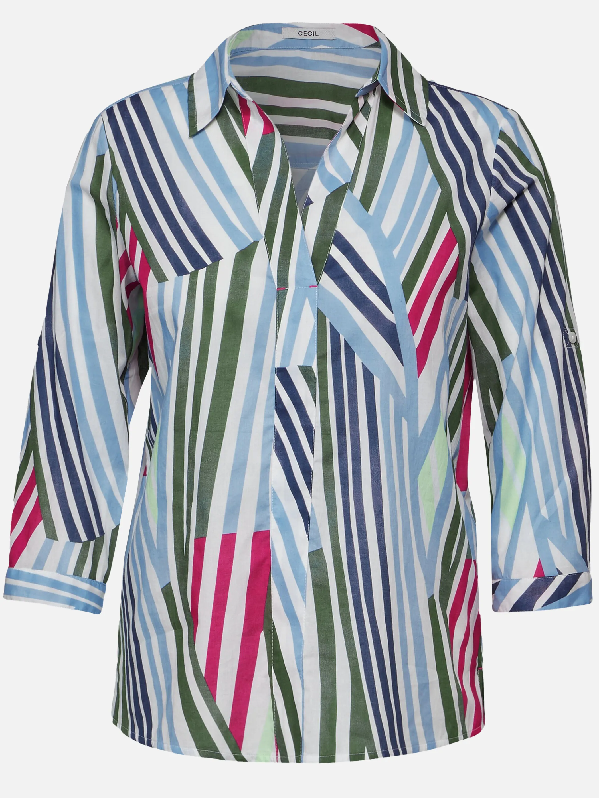 Damen Bluse mit Streifen