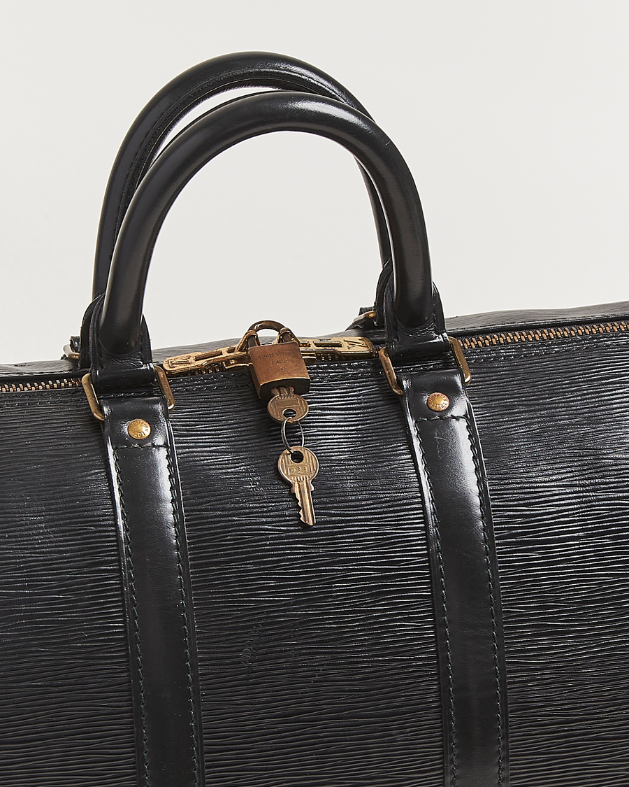Louis Vuitton Pre-Owned Keepall 45 Epi Leather Black