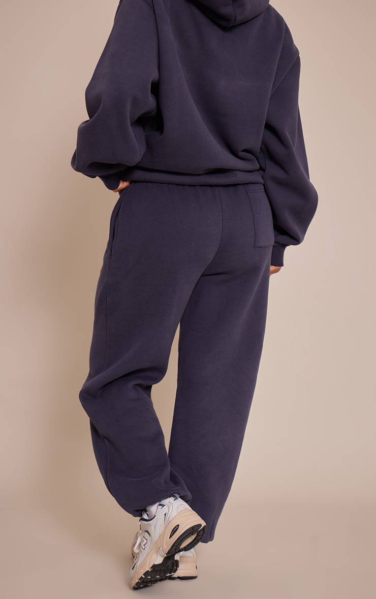 Bleu Marine Pantalon De Jogging À Revers Petite Taille
