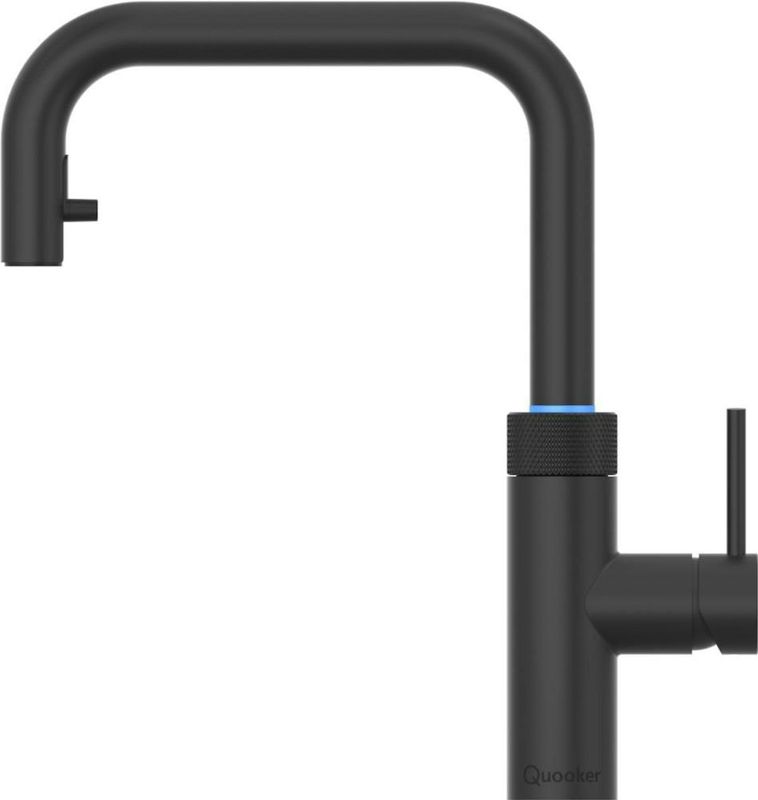 Quooker - FXSBLK Flex Square - Warm en Kokend Water Kraan - Zwart