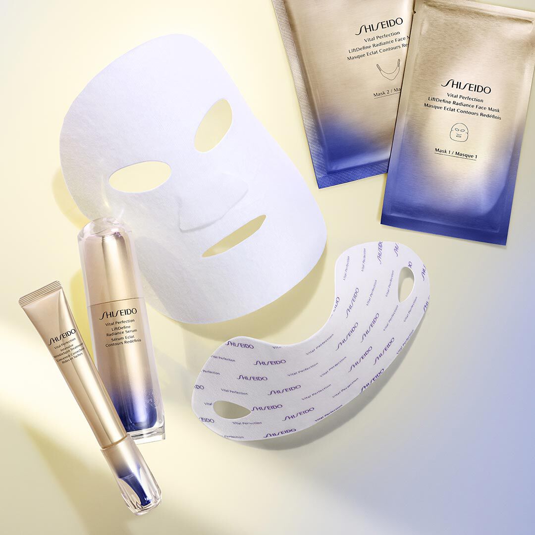 SHISEIDO Vital Perfection LIFT DEFINE RADIANCE FACE MASK - 6ml