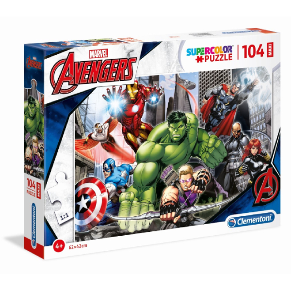 2 Puzzles 104 pcs