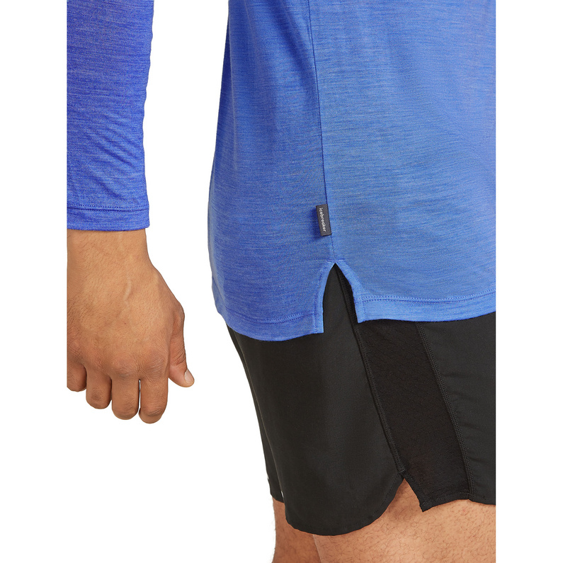 Icebreaker Herren 125 Cool-Lite Sphere Colour Black Longsleeve