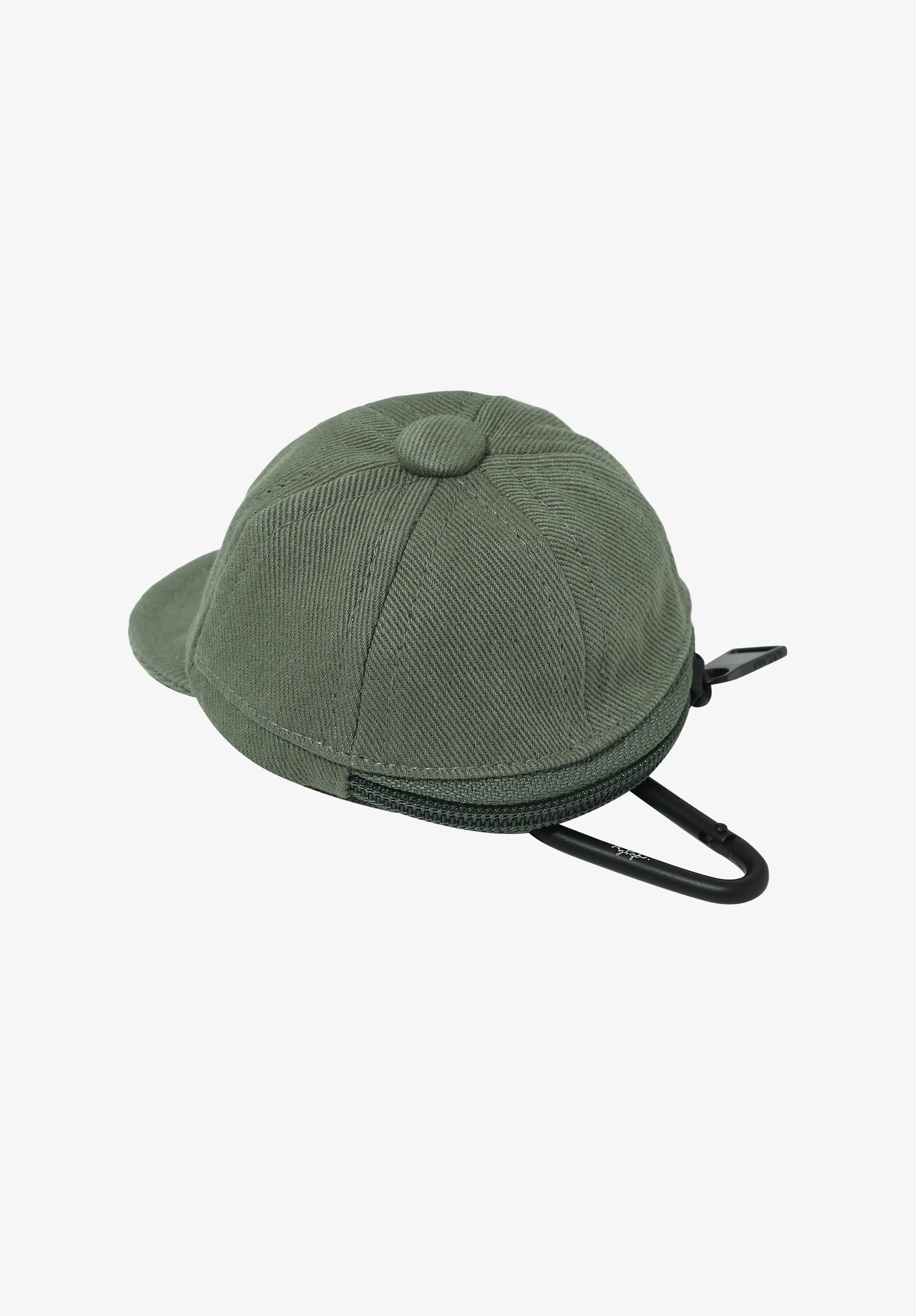 Porte-clés mini casquette - Kaki