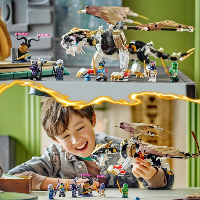 LEGO - Ninjago - Egalt de Meesterdraak - Bouwstenen - 5 Minifiguren