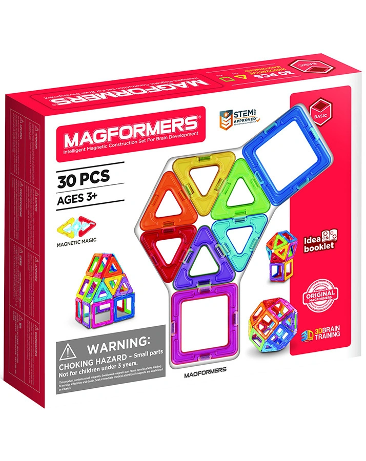 Magnet-Bausatz MAGFORMERS 274-07 30-teilig