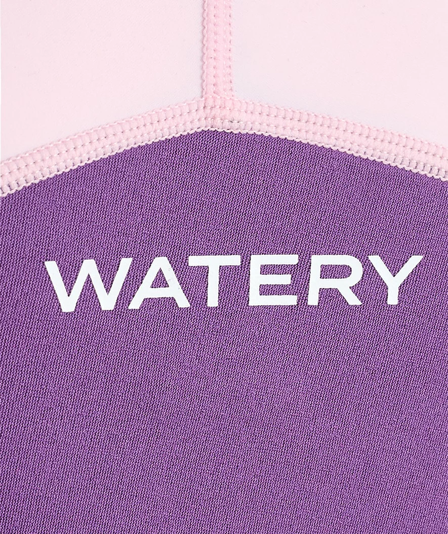 Watery UV våddragt til børn - Calypso Shorty - Atlantic Purple